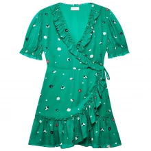 Женское платье Jack Wills Lilly Ruffle Wrap Mini Dress