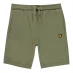 Lyle and Scott Jersey Shorts Oil Green