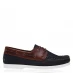 Jack Wills Leather Boat Shoes Navy