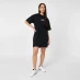 Женское платье Jack Wills Embroidered Logo T-Shirt Mini Dress Black