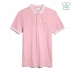 Farah Stanton Short Sleeve Polo Shirt 682 Clyde Pink