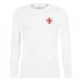 Мужская футболка с длинным рукавом Team Team Long Sleeve Fan T Shirt Mens England