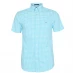 Мужская футболка с коротким рукавом Gant Broadcloth Gingham Shirt Aqua 429