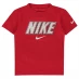 Детская футболка Nike SS Sml Swsh Tee IB13 Uni Red