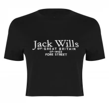 Женская футболка Jack Wills Eccleston Crop T-Shirt