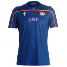 Мужская футболка с коротким рукавом Macron Edinburgh Rugby 2019 20 Training Shirt Mens