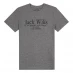Детская футболка Jack Wills Carnaby T-Shirt Boys Grey Heather