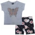 Детская футболка Firetrap BoyF T Shirt Set Infant Girls Butterfly