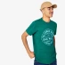 Мужская футболка Jack Wills Cornhill Logo T-Shirt Ivy