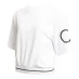 Женский свитер Calvin Klein Golf Crop Sweatshirt White
