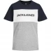 Детская футболка Jack and Jones Logo Blocking T-Shirt Junior Navy Blazer
