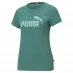 Женская футболка Puma Big Logo T-shirt Ladies Blue Spruce