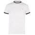 Мужская футболка Farah Groves Ringer T Shirt White 104