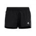 Женские шорты adidas Pacer 3-Stripes Woven Shorts Womens Black / White