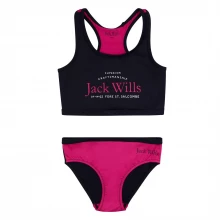 Купальник для девочки Jack Wills Kids Girls Script Bikini Swim Set