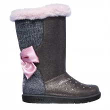 Детские зимние сапоги Skechers Twinkle Toes Glizy Glame Cuties Junior Girls Boots
