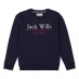 Детский свитер Jack Wills Crew Neck Sweatshirt Navy