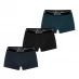 Boss Bodywear 3 Pack Power Boxer Shorts Grn/Blk/Nvy972
