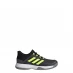 Детские кроссовки adidas Adizero Club Tennis Shoes Kids Grey Six / Solar Yellow / Core