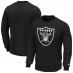 NFL Logo Crew Sweatshirt Mens Raiders