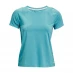 Женская футболка Under Armour Iso-Chill Run Short Sleeve Running Top Ladies Blue