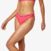 Бикини Jack Wills Eco Classic Taped Bikini Bottoms Bright Pink