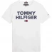 Tommy Hilfiger Junior Corp Logo T Shirt Bright White