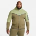Nike Full Zip Tech Fleece Hoodie Mens Olive/Black