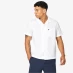 Мужская футболка с коротким рукавом Jack Wills Chiltern Short Sleeve Revere Shirt White