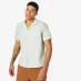 Мужская футболка с коротким рукавом Jack Wills Chiltern Short Sleeve Revere Shirt Pale Green
