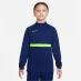Детский свитер Nike Academy Layer Top Junior Boys Blue Void/Volt