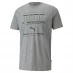 Puma Graphic QT T Shirt Mens Med Grey