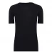 Мужская футболка с длинным рукавом UYN Sport Man Visyon Light 2.0 Underwear Short Sleeve V Neck Shirt Black