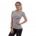 Женская футболка Musclepharm Yoga T Shirt Ladies Grey Marl