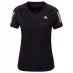 Жіноча футболка adidas Own The Run T Shirt Ladies Black