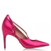 Reiss Geniveve Court Shoes Pink Satin