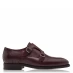 Reiss Lansen Monk Strap Smart Shoes Bordeaux