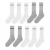 Donnay 10 Pack Quarter Socks Junior White
