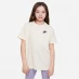 Мужская футболка с длинным рукавом Nike Sportswear Big Kids' (Girls') T-Shirt Coconut Milk