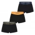 Calvin Klein 3 Pack Low Rise Boxer Shorts Mens Orng/Nav/Green