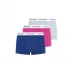 Calvin Klein 3 Pack Low Rise Boxer Shorts Mens Gry/Pink/BluCAU