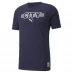 Мужская футболка с коротким рукавом Puma Manchester City Core T Shirt Mens Navy