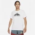Мужская футболка с коротким рукавом Nike Short Sleeve Trail T Shirt Mens White