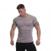 Мужская футболка с коротким рукавом Golds Gym Gym T Shirt Mens Grey Marl
