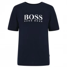 BOSS Boys Short Sleeve Big Logo T Shirt