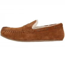 Домашние тапочки Howick Suede Moccasin Slippers