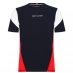 Tommy Sport Sport Block T Shirt Navy/Red/Wht