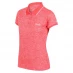 Regatta Womens Remex II Polo T-Shirt Neon Peach