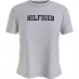 Tommy Hilfiger Short Sleeve T Shirt Mid Grey Hthr