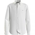 Мужская рубашка Tommy Hilfiger Boy's Oxford Long Sleeve Shirt White YBR